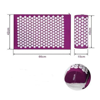 Massage Yoga Mat Set